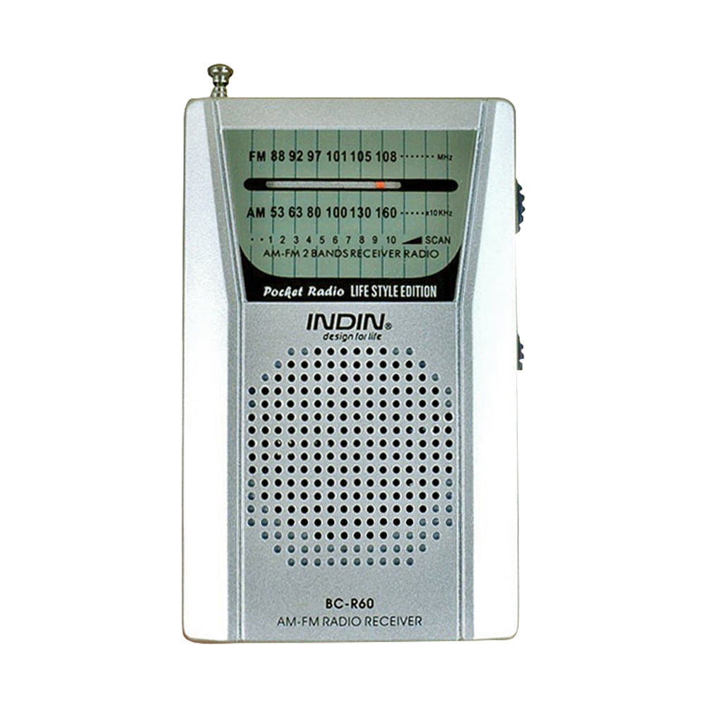 AM FM Radio, Battery Operated Radio, Portable Pocket Radio with Best  Reception for Indoor/Outdoor Use, Transistor Radio with Headphone Jack, by  MIKA (Black) 