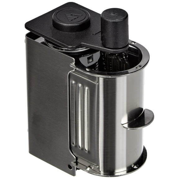 Acea 100 x 60 x 141 mm Stainless Steel and Plastic Table Grater for Parmesan/ Nutmeg/ Chocolate, Silver/ Black