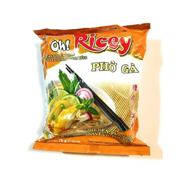 Acecook Chicken Flavour Rice Noodles PHO2.5 Oz(10 Pack)越南雞肉味河粉