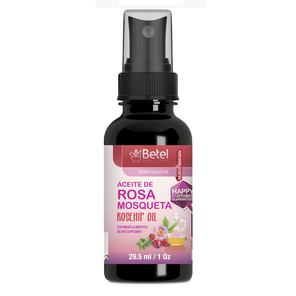 Aceite de rosa mosqueta líquido 29.5 ml / 1 oz.2 Liquid rosehip oil 29.5 ml  / 1 oz. 2