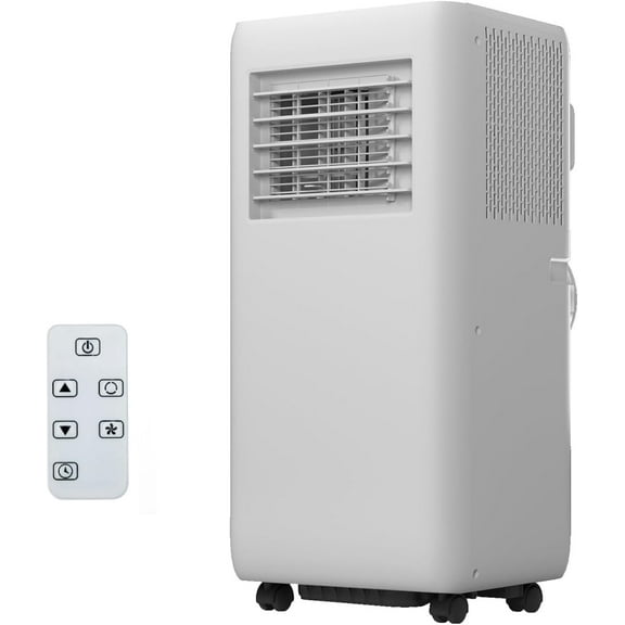 Acekid 10,000 BTU Portable AC - 3-in-1 - Rapid Cooling - Energy Efficiency - 24H Timer - Remote