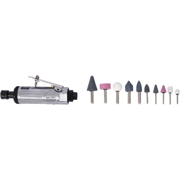 Acekid 71-Piece Air Tool and Accessories Kit, for Automotive Maintenance with Storage Case, Includes Power Ratchet Impact Wrench Die Grinder, Silver