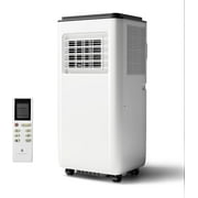 Acekid 8,000 BTU Portable AC - 3-in-1 Cooling, Fan, Dehumidifier - Remote - LED Display - Cools 350 Sq.Ft