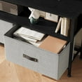 thumbnail image 1 of Acekid Dresser TV Stand - 55 Inch Entertainment Center with Storage, Modern TV Console Table with Drawers & Shelves for Bedroom/Living Room, Black, 1 of 6