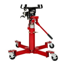 Acekid Dual Plunger Hydraulic Transmission Jack with 1322lbs Capacity and 33.5inch-69inch High Lift Range