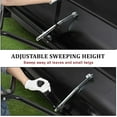 thumbnail image 1 of Acekid Lawn Sweeper Tow Behind 48 Inch Large Pull Behind Grass Sweeper Heavy Duty Leaf Grass Collector Dumping Rop, 1 of 7