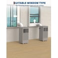 thumbnail image 1 of Acekid Portable Air Conditioner Quiet 3-in-1 Cooling Unit For Rooms Up To 450 Sq.Ft Includes Dehumidifier Fan Modes Remote Control Sleep Mode For Bedrooms 10000 BTU, 1 of 7