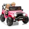thumbnail image 1 of Acekid Ride on Car 24V 2 Seater Electric Ride on Toys Remote Control 4 Powerful Motors 4WD 2WD 3 Speeds LED Light, 1 of 8