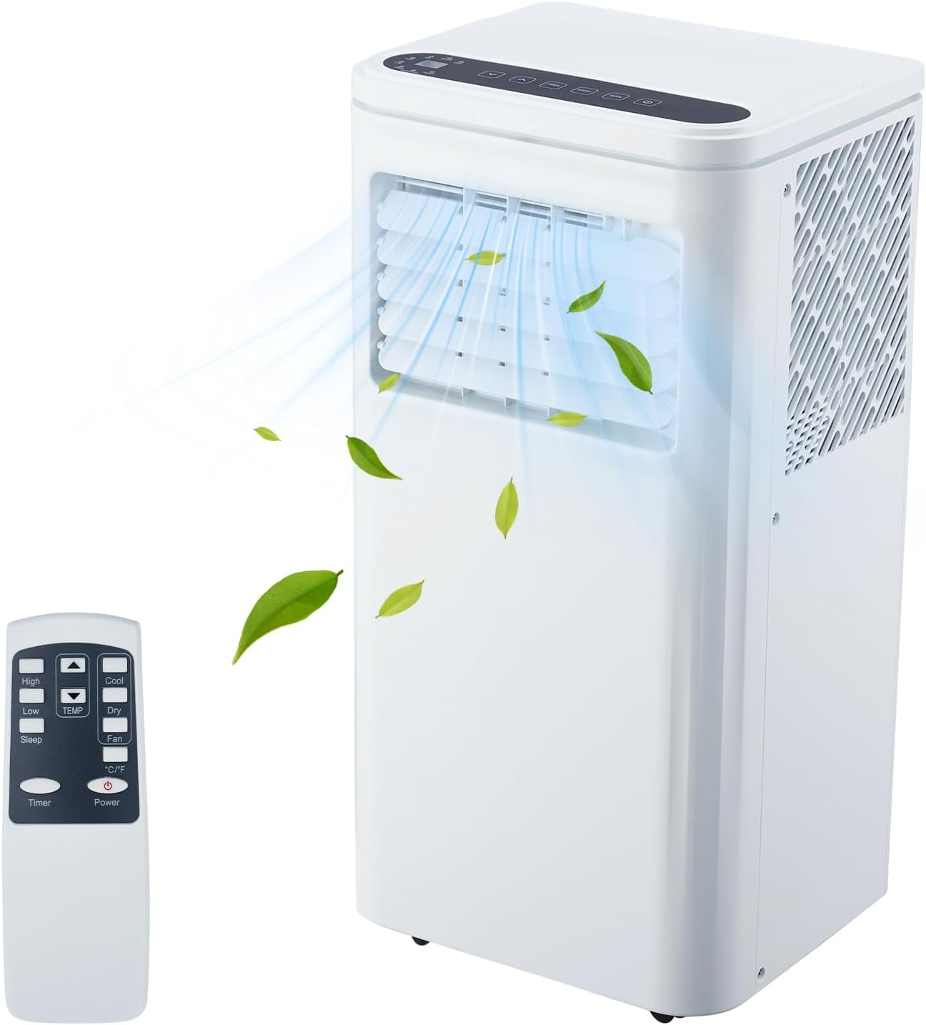 Acekool 10000BTU Portable Air Conditioner 3 in 1 w/LCD Display Remote Control, Fast Cooling Up