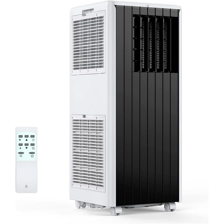 Compact window air conditioner outlet