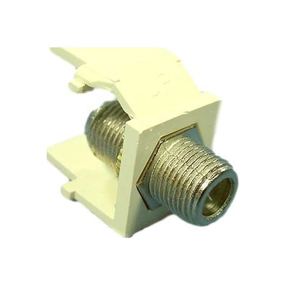 Acenti Quartz Quickport F-Type Coaxial Cable Jack 75-Ohm AC084-FN-QTZ