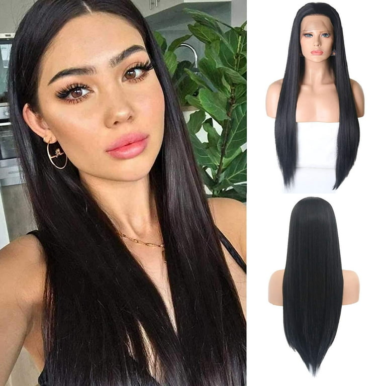 13x4 Frontal HD Lace Frontal Straight Frontal Human Hair 12 Inch  Transparent HD Frontal Closure 150% Density Natural Hairline Pre Plucked  with Baby Hair Black Color 