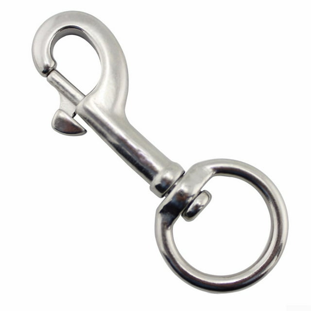 Aceovo Scuba Diving Swivel Eye Bolt Snap Stainless Steel Spring Hook