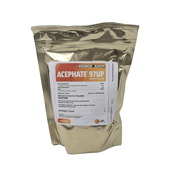 Acephate 97UP Insecticide - Water Soluble Systemic Insect Control for Plants - 1 lb Pouch by UPI