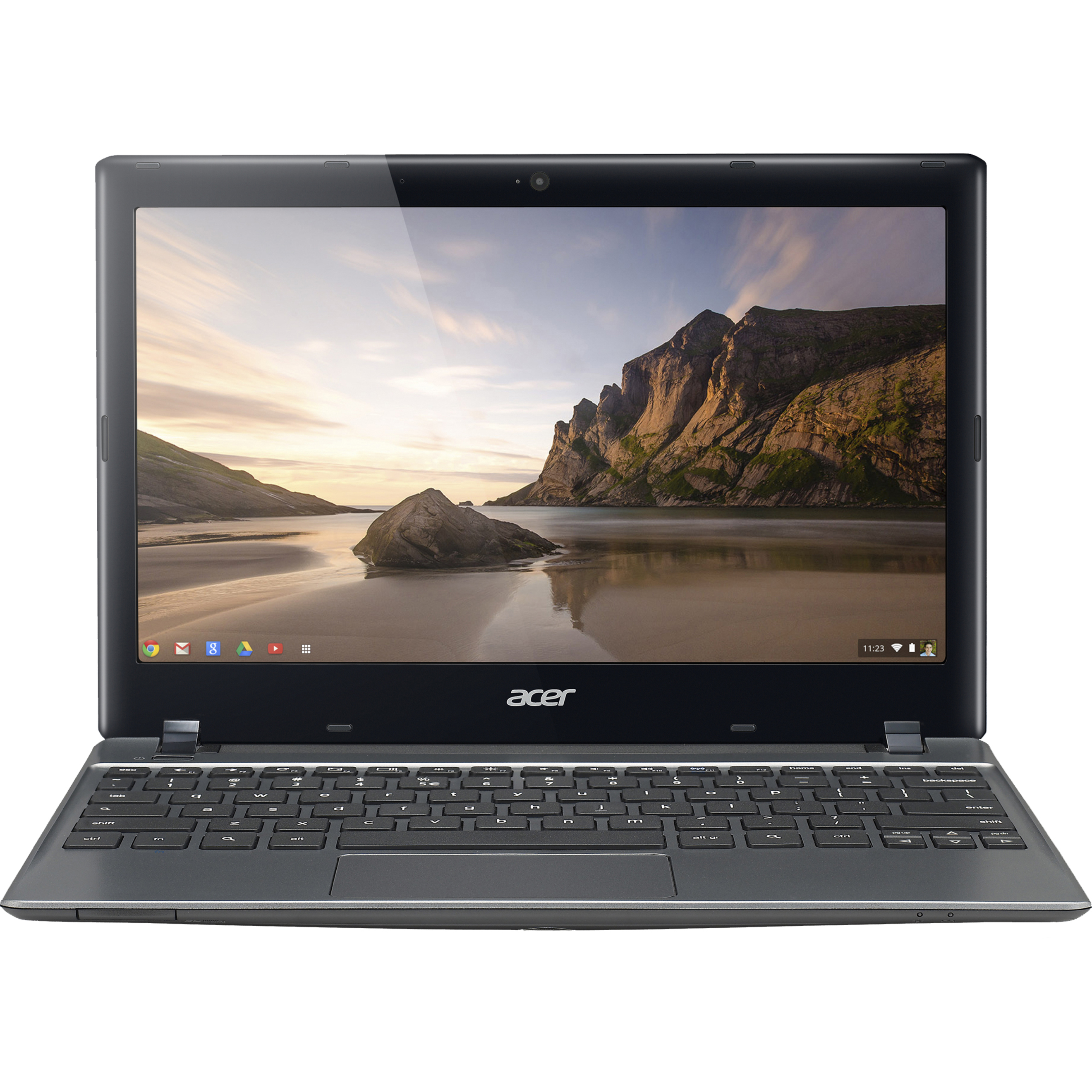 Acer 11.6" Chromebook, Intel Celeron 2955U, 32GB SSD, ChromeOS, C720-29552G03aii - image 1 of 5