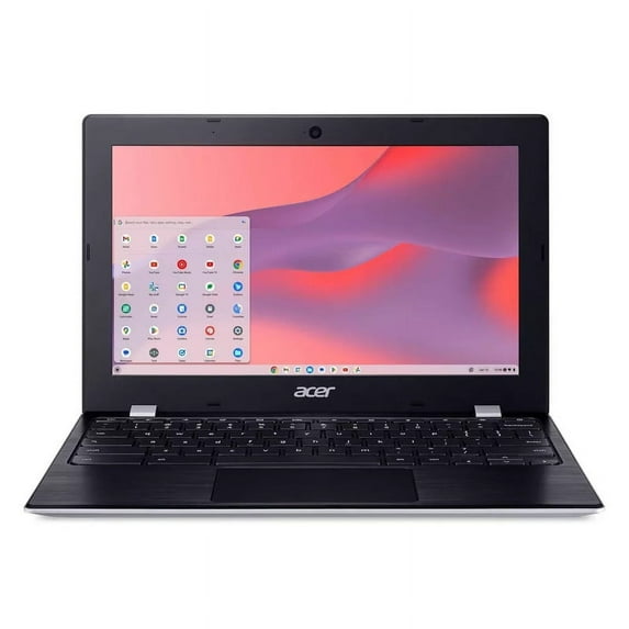 Acer 11.6" HD (1366 x 768) Chromebook Business Laptop PC, TrueVision anti-glare, Intel Celeron N4000 up to 1.1 GHz, 4GB LPDDR4, 32GB eMMC, Webcam, Bluetooth, Chrome OS, Pure Silver