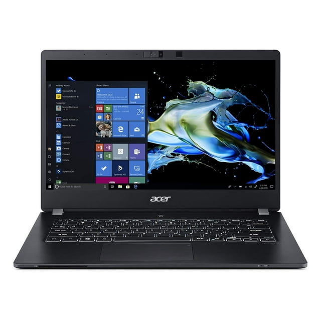 Acer 14" 1080p PC Laptops, Intel Core i5, 8GB RAM, 256GB SSD, Windows 10, Black, TMP614-51-G2-5442