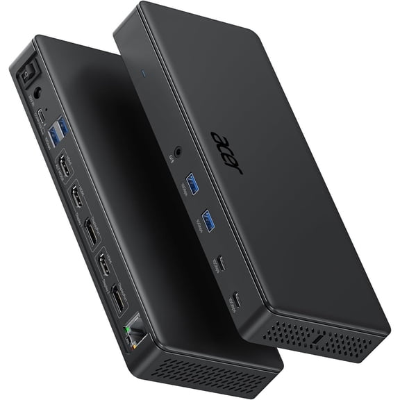 Acer 15-in-1 Laptop Docking Station with DisplayLink Triple Monitor Support ODK480