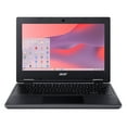thumbnail image 1 of Acer 311 EDU 4GB/64GB Chromebook, 11.6" HD Display, AMD A-Series Dual-Core A4-9120C, 4GB DDR4, 64GB eMMC, 802.11ac WiFi 5, Bluetooth 4.2, ChromeOS, CB311-10H-42LY, 1 of 12