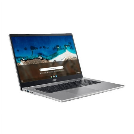 Acer 317 17" Celeron 4GB/64GB Chromebook, 17.3" Full HD , Intel Celeron N4500, 4GB LPDDR4X, 64GB eMMC