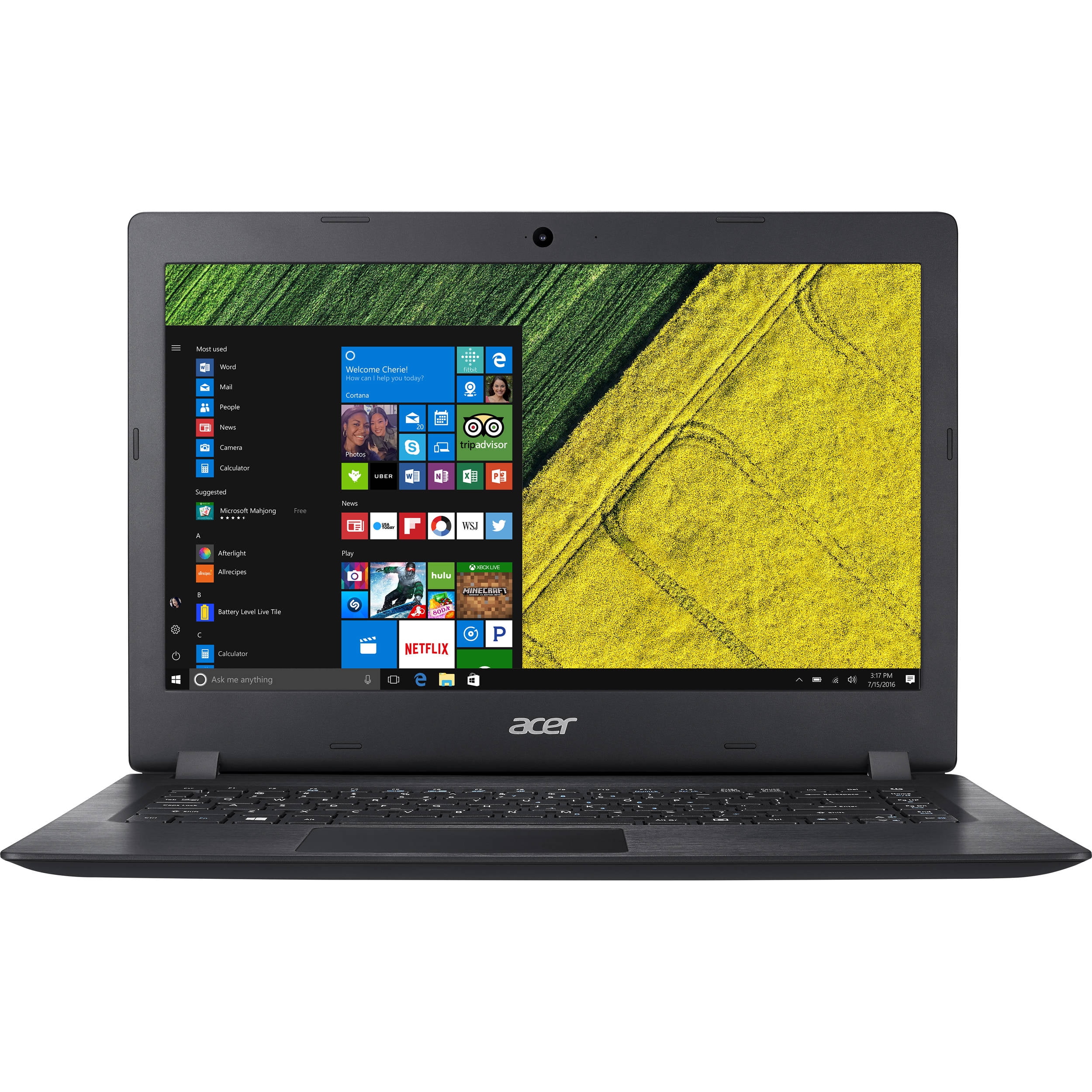 Acer Aspire 1 Laptop Intel Celeron 1.10 GHz 4Gb Ram 64GB W10S-64 ...