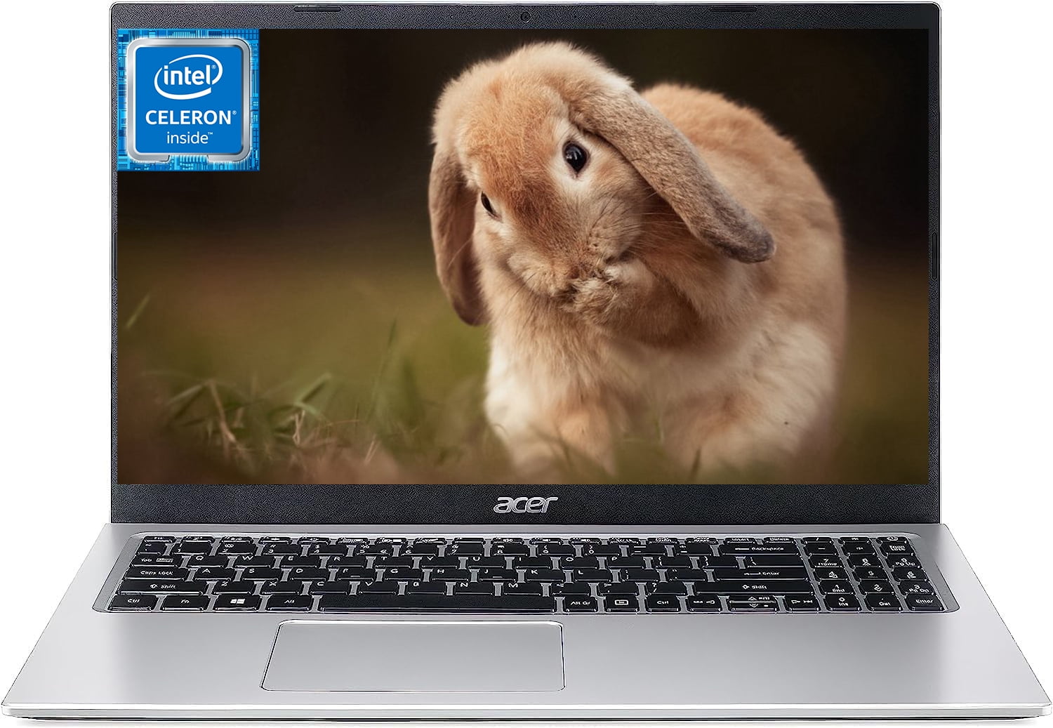 Acer Computer Aspire 1 Slim 15.6" FHD Laptop, Intel Celeron N4500, 8GB RAM, 128GB eMMC, Windows