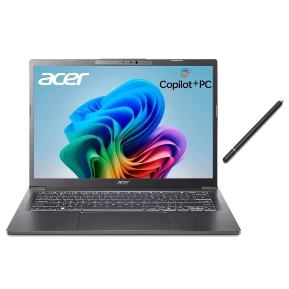 Acer Aspire 14" AI Copilot+ WUXGA (1920 x 1200) Touchscreen Laptop|Intel Core Ultra 7 258V|Integrated Graphics|Backlit|Sleeve| 32GB RAM DDR5 | 1024GB SSD | Windows 11 Home | Bundle with Stylus Pen