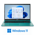 thumbnail image 1 of Acer Aspire 3 15.6" FHD Laptop, Intel Core i3-1115G4, 4GB DDR4, 128GB SSD, Teal, Windows 11, A315-58-34DA, 1 of 9