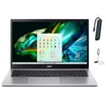 thumbnail image 1 of Acer Aspire 3 15 Laptop, 15.6'' FHD (1920 x 1080) Display, AMD Ryzen 7 5700U Processor, 32GB RAM, 1TB SSD, Wi-Fi 6, Bluetooth, AMD Radeon Graphics, Windows 11 Home, Silver + Accessories, 1 of 7