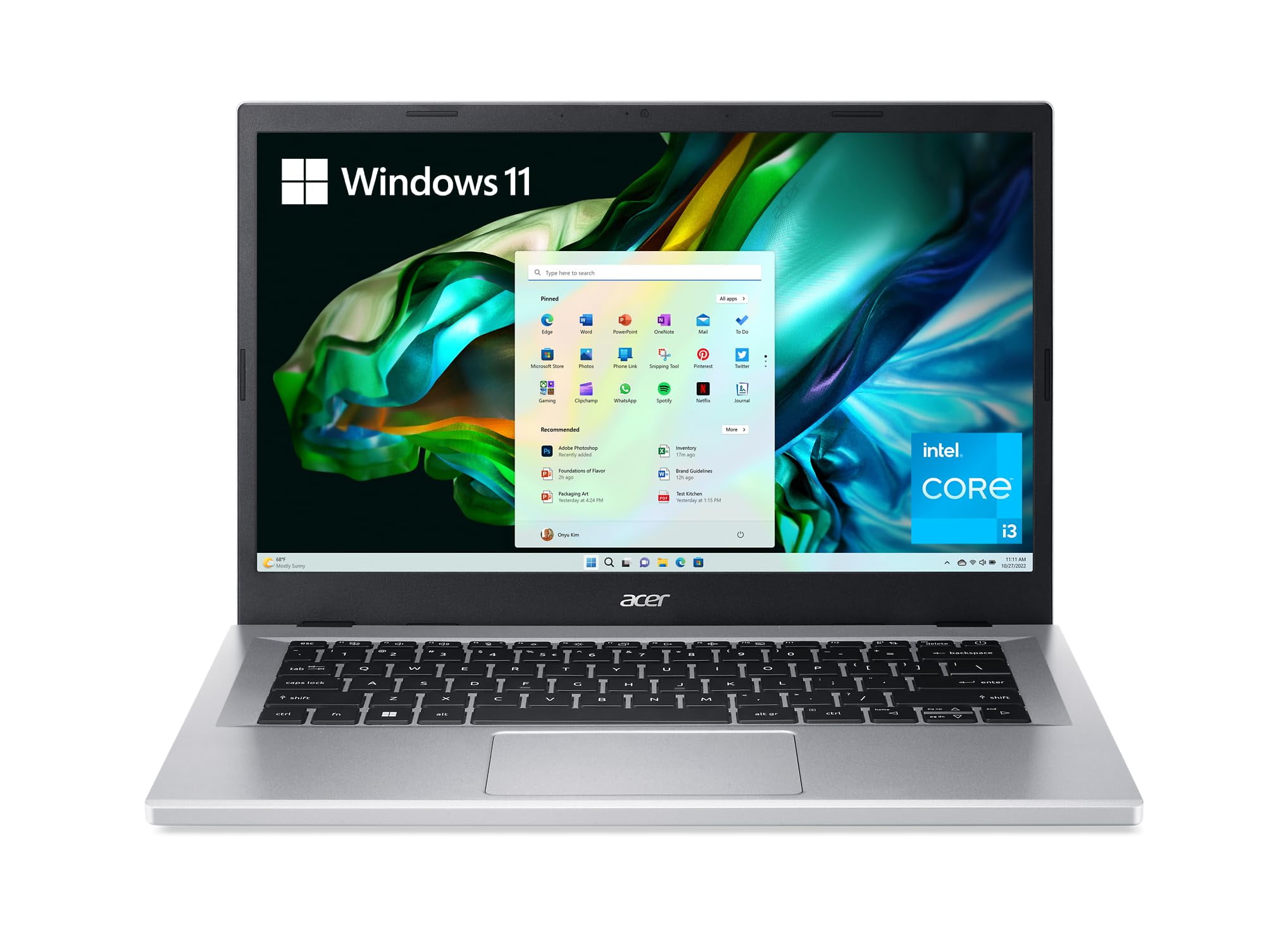 Acer I3 Processor Laptops