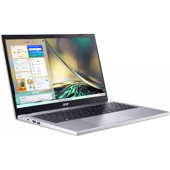 Acer Aspire 3 A315-24PT-R0UX Slim Laptop | 15.6" Full HD IPS Touch Display | AMD Ryzen 5 7520U Quad-Core Processor | AMD Radeon Graphics | 16GB LPDDR5 | 512GB NVMe SSD | Wi-Fi 6 | Windows 11 Home