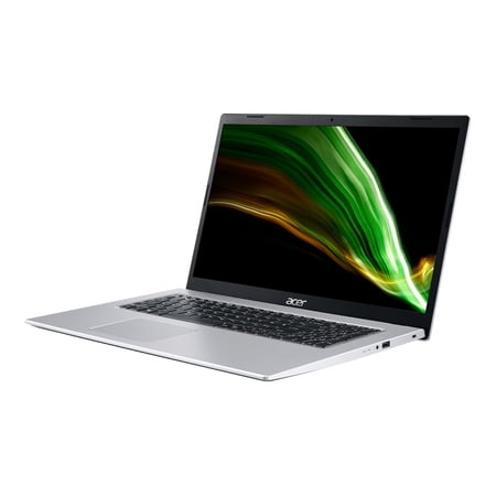 Acer Aspire 3 A317-53 - Intel Core i3 - 1115G4 / up to 4.1 GHz - Win 11 Home - UHD Graphics - 8 GB RAM - 256 GB SSD - 17.3" 1600 x 900 (HD+) - Gigabit Ethernet - Wi-Fi 5 - pure silver - kbd: US Intl