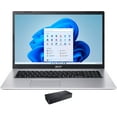 thumbnail image 1 of Acer Aspire 3 Home/Business Laptop (Intel i3-1115G4 2-Core, 17.3in 60Hz HD+ (1600x900), Intel UHD, 8GB RAM, 256GB PCIe SSD + 500GB  HDD, Wifi, Win 10 Pro) with D6000 Dock, 1 of 7