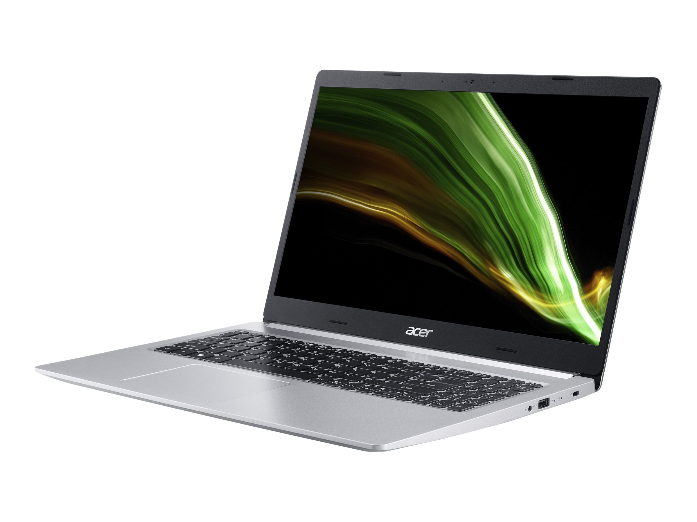 Acer Aspire 5 A515-45G-R23H Laptop, AMD R7-5700U, 15.6 Inch FHD, 1TB SSD,  16GB RAM, AMD Radeon RX640 2GB, FREEDOS - Silver, Best price in Egypt