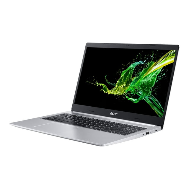 Acer Aspire 5 A515-54-37U3 - Intel Core i3 10110U / 2.1 GHz - Windows 10 Home 64-bit in S mode - UHD Graphics - 4 GB RAM - 128 GB SSD NVMe - 15.6" IPS 1920 x 1080 (Full HD) - Wi-Fi 5 - pure silver - kbd: US Intl
