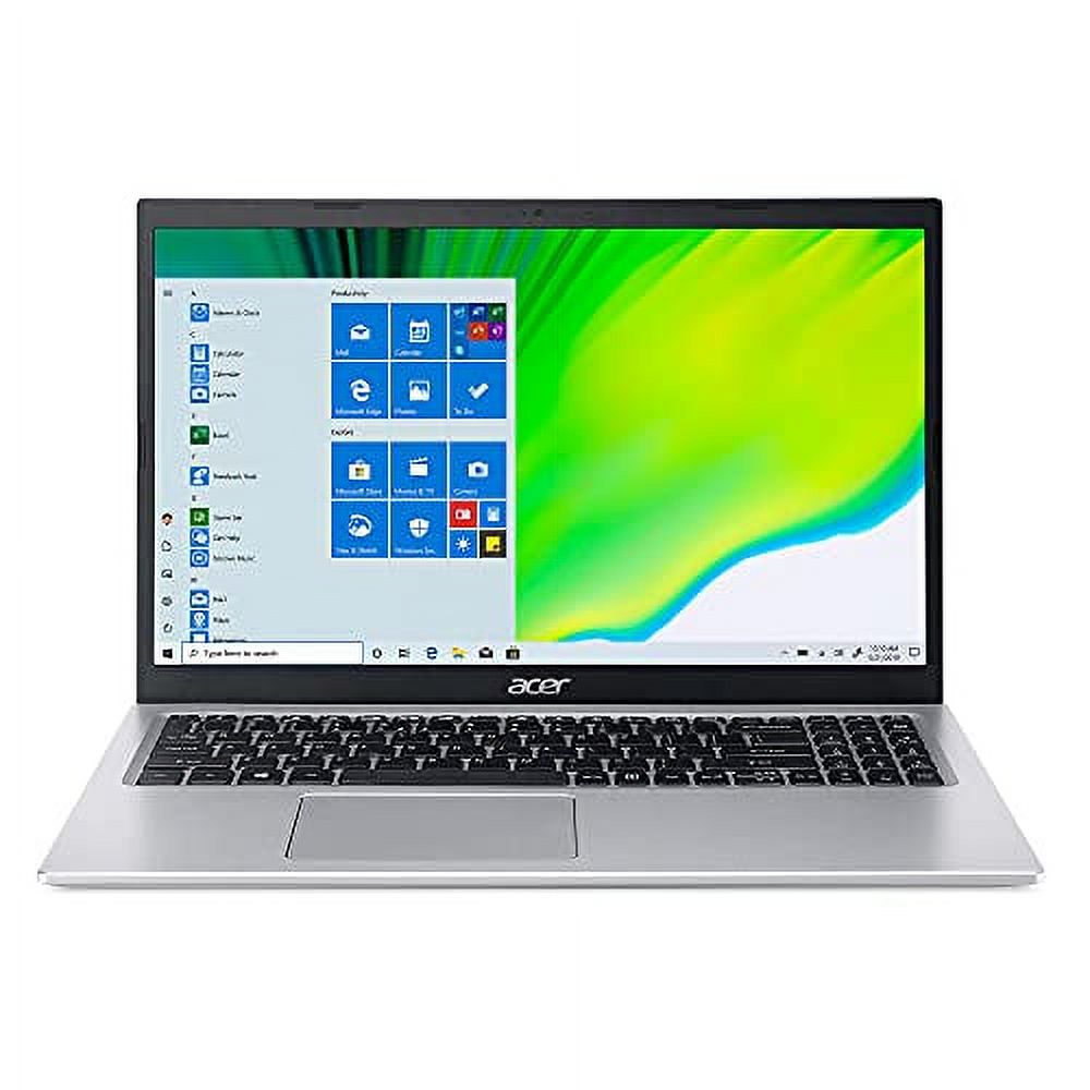 Acer Aspire 5 A515-56-36UT Slim Laptop | 15.6" Full HD Display | 11th Gen Intel Core i3-1115G4 Processor | 4GB DDR4 | 128GB NVMe SSD | WiFi 6 | Amazon Alexa | Windows 10 Home (S Mode) - image 1 of 8