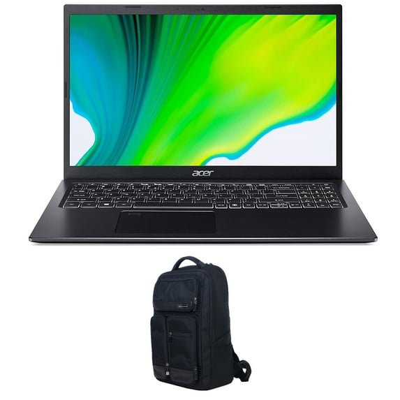 Acer Aspire 5 Home/Business Laptop (Intel i7-1165G7 4-Core, 15.6in 60Hz Full HD (1920x1080), Intel Iris Xe, 36GB RAM, 2TB PCIe SSD + 1TB HDD, Backlit KB, Wifi, Win 10 Pro) with Atlas Backpack