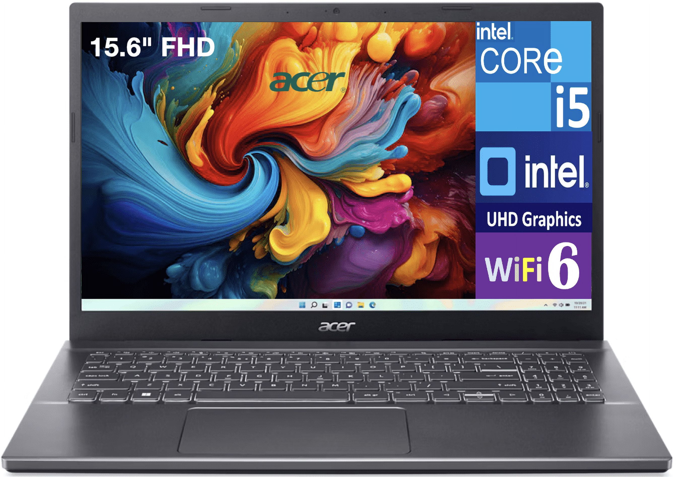 Acer Aspire 5 ULTRA THIN & LIGHT Laptop 15.6in FHD Display (Intel i5-12450H, 16GB DDR4, 1TB PCIe SSD, Intel UHD, Thunderbolt 4, WiFi 6, Webcam, Bluetooth 5.2, Win 11 Home)