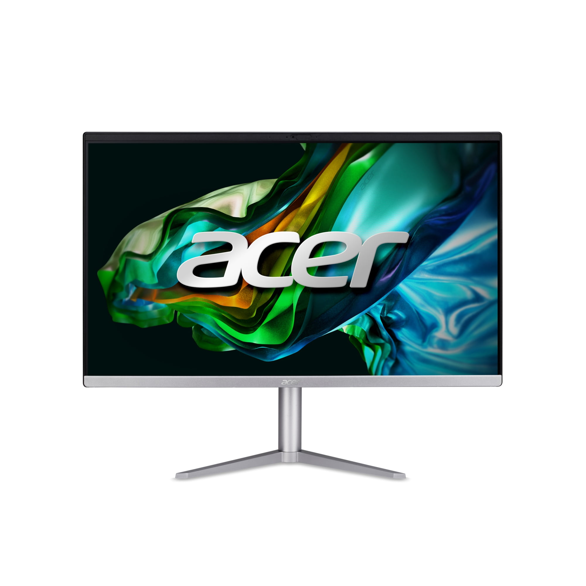 Acer Aspire C24 AIO Desktop, 23.8" Full HD IPS, AMD Ryzen 3 7320U Quad-Core Processor, AMD Radeon 610M Graphics, 8GB LPDDR5 Onboard Memory, 512GB M.2 2280 PCIe SSD, Windows 11 Home, C24-1300-UR31