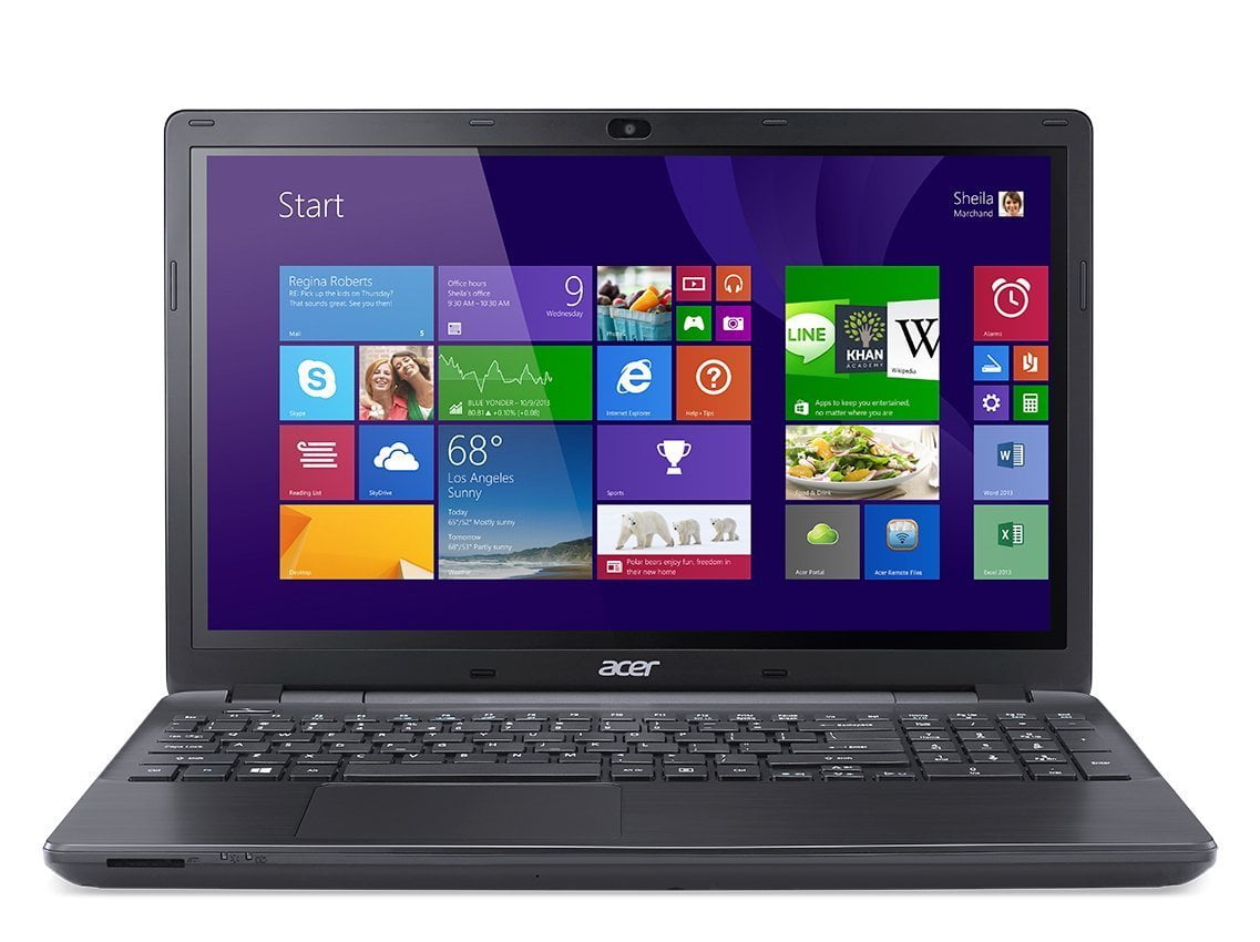ノートPC Acer - Aspire E5-571P-55TL 15.6 Touch Screen Laptop/Intel Core i5 / 4GB Memory / 500GB HD/Webcam/Windows 8.1 64-bit (Black Matte) by Ac qqffhab Acer - Aspire E5-571P-55TL 15.6