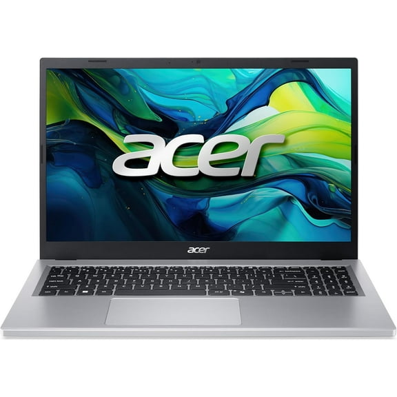 Acer Aspire Go 15.6" FHD IPS Display |AMD Ryzen 3 7320U|AMD Radeon 610M Graphics |Copilot|Silver| 8GB RAM DDR5 | 1024GB SSD |Windows 11 S |Bundle with Laptop Stand