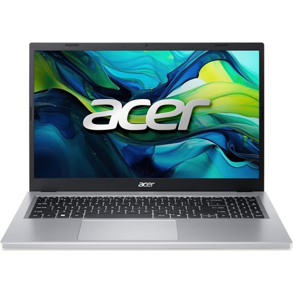Acer Aspire Go 15.6" FHD IPS Display |AMD Ryzen 3 7320U|AMD Radeon 610M Graphics |Copilot|Silver| 8GB RAM DDR5 | 512GB SSD |Windows 11 S |Bundle with Laptop Stand