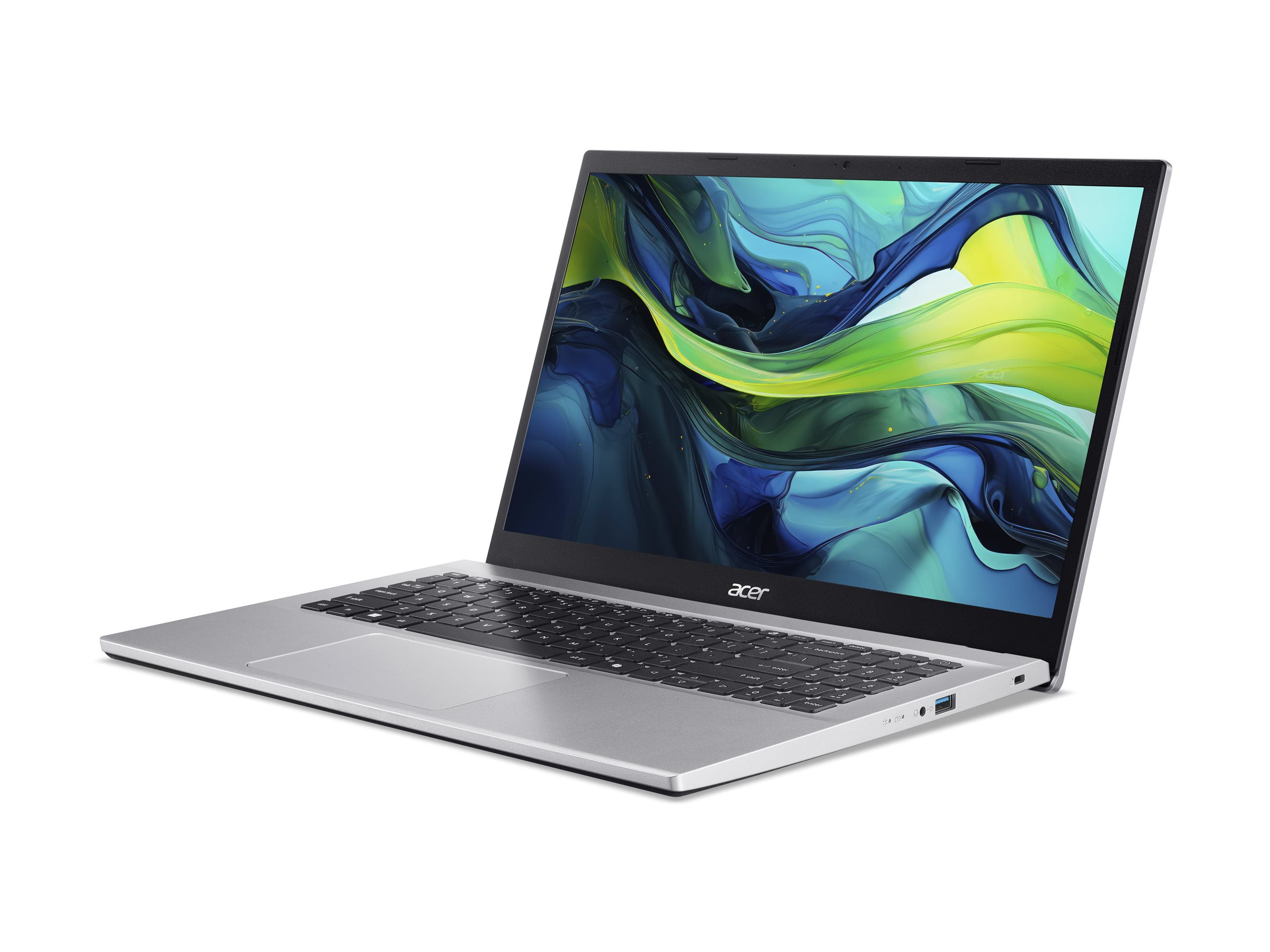Acer Aspire Go 15 AG15-42P - AMD Ryzen 7 - 5825U / up to 4.5 GHz - Win 11 Home - Radeon Graphics - 32 GB RAM - 1.024 TB SSD NVMe - 15.6" IPS 1920 x 1080 (Full HD) - Gigabit Ethernet - Wi-Fi 6 - pure silver - kbd: US Intl