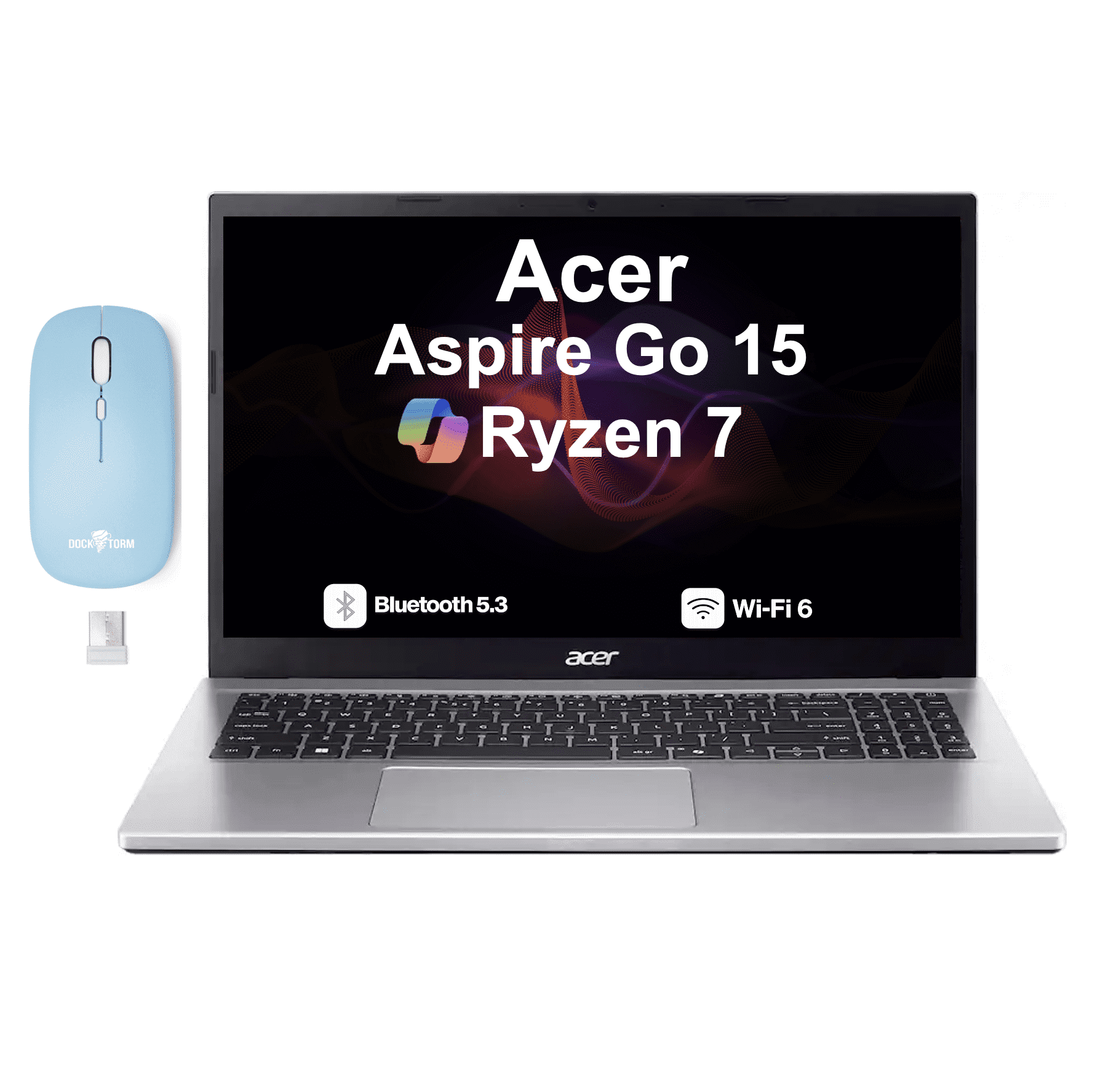 Acer Aspire Go 15, Ryzen 7 7730U, 16GB 512GB DDR4, 15.6 FHD