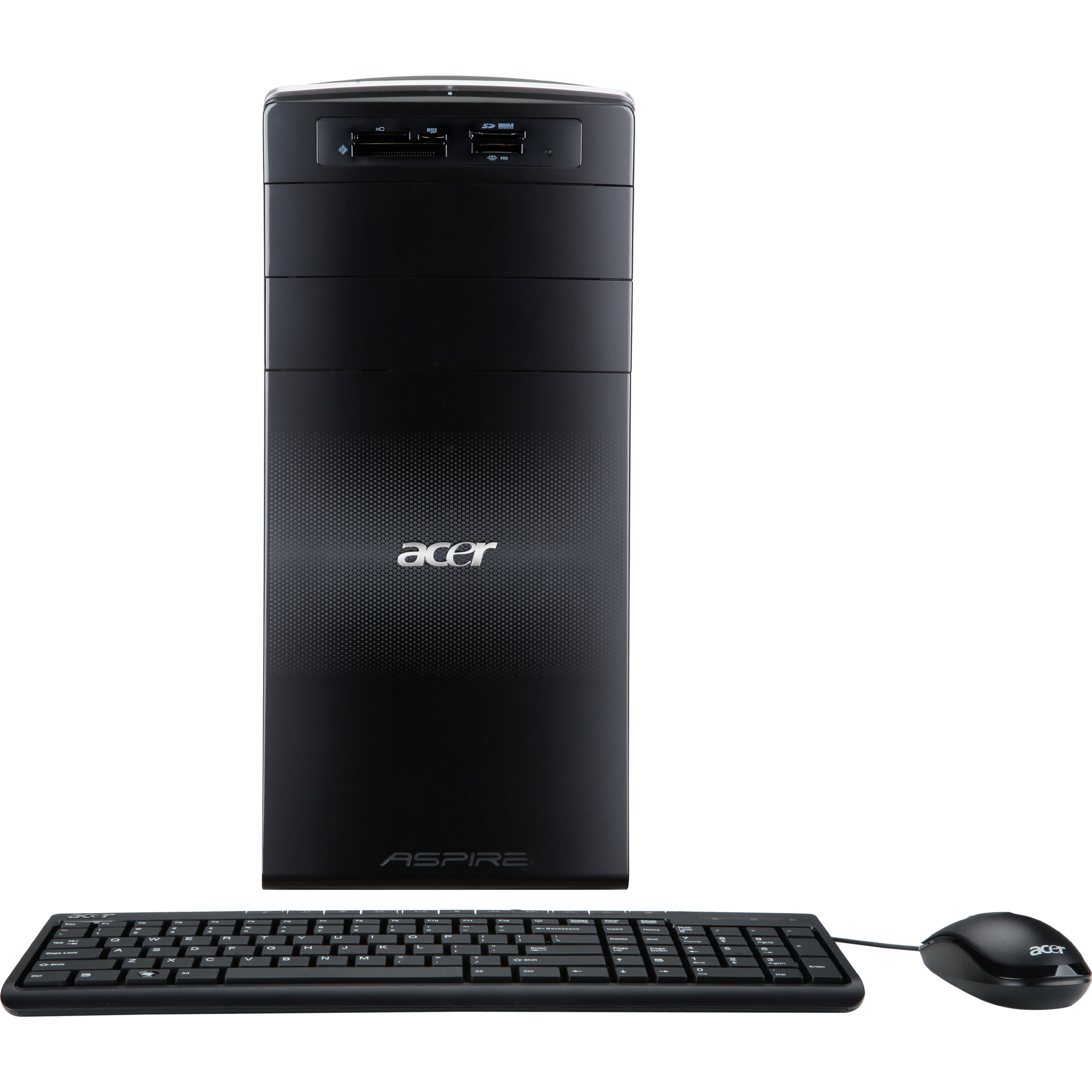Acer Aspire M3970 AM397-UR14P Desktop Computer, Intel Core i5 3rd Gen  i5-3450 Quad-core (4 Core) 3.10 GHz, 8 GB RAM DDR3 SDRAM, 2 TB HDD, Black