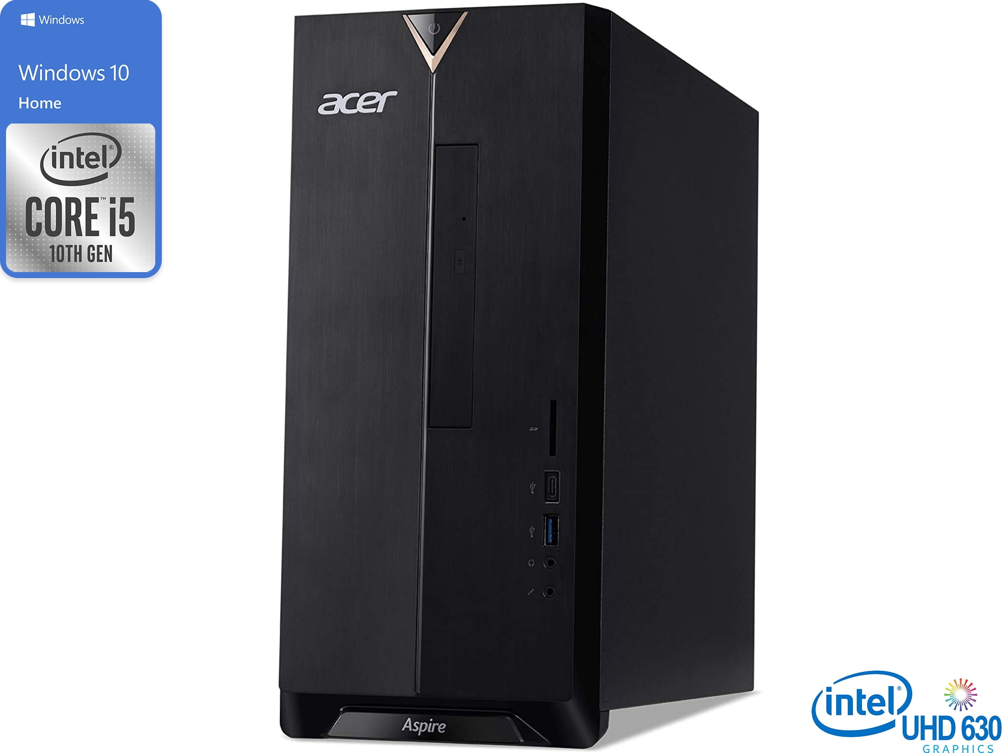 Acer Aspire TC-895 Desktop, Intel Core i5-10400 Upto 4.3Ghz, 12GB 