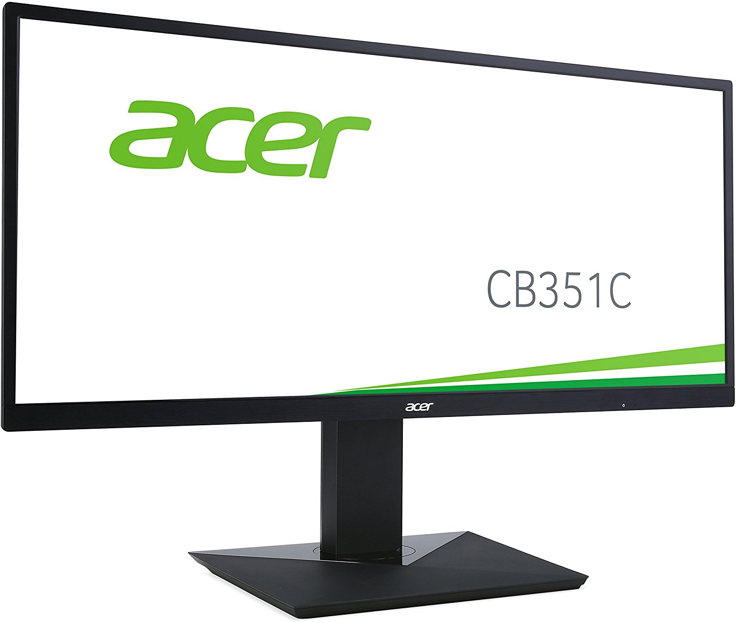 Acer CB351C 35 inch 21:9 UltraWide 2560 x 1080 4ms DVI-DL HDMI DP USB3.0 Black LED Monitor - image 1 of 6