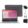 thumbnail image 1 of Acer Chromebook 315 15.6" HD(1366 x 768) Display Laptop, Intel Celeron N4020, 4GB LPDDR4, 64GB eMMC, Long Battery Life, Chrome OS, Wi-Fi 5, Bluetooth, Silver with Mazepoly Accessories, 1 of 7