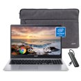 thumbnail image 1 of Acer Chromebook 315 15.6" HD Business Laptop, Intel Celeron N4020(Up to 2.80GHz), 4GB RAM,64GB eMMC,Intel UHD Graphics,Long Battery Life, Chrome OS, Silver, 1 of 7