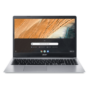 Acer Chromebook 315 15.6" Thin Laptop, Intel Celeron, 4GB Ram, 64GB HD 64GB SSD, Silver, CB315-3H-C19A